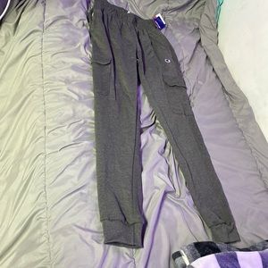 grey champion sweatpants